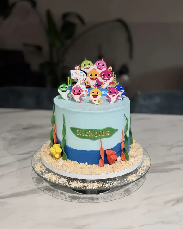 Baby Shark for a second birthday